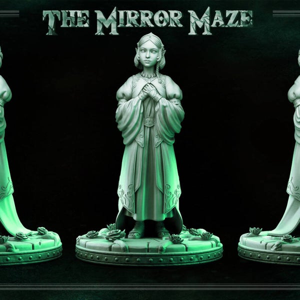 Mirror Maze - Elf Princess Enora - 32mm/75mm - by Primal Collectibles
