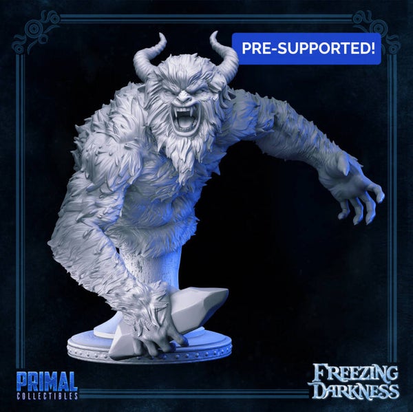 Freezing Darkness - Yeti Bust - ca. 80mm - by Primal Collectibles