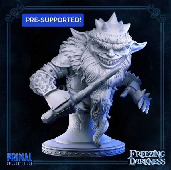 Freezing Darkness - Gremlin Bust - ca 60mm - by Primal Collectibles