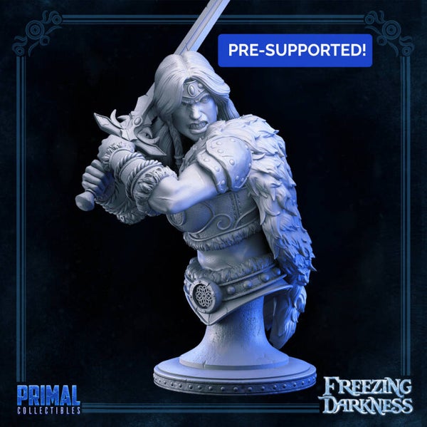 Freezing Darkness - Valkyrie Bust - ca. 80mm - by Primal Collectibles