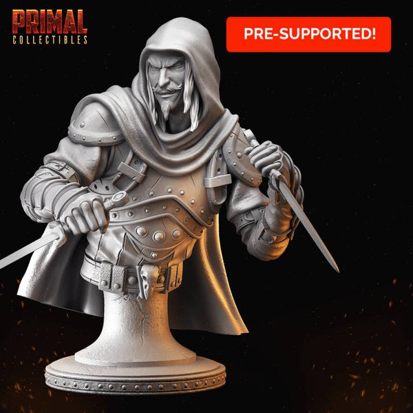 Classic Busts - Balthazar ""Thief" - 73mm - by Primal Collectibles