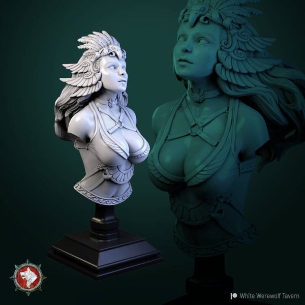 Winged Warriors - Dark Angel - Bust
