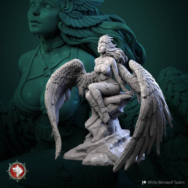Winged Warriors - Dark Angel - 75mm