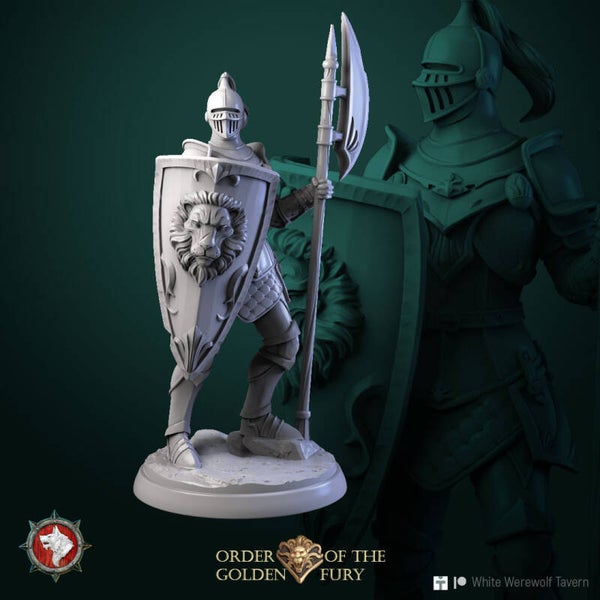 Order of the Golden Fury - Knight v5 - 32mm