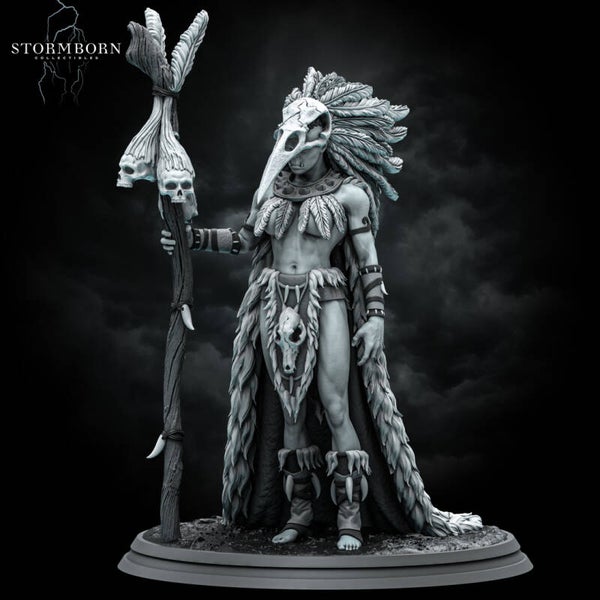 Lagath the Seeress - Scale 32mm - by Stormborn Collectibles
