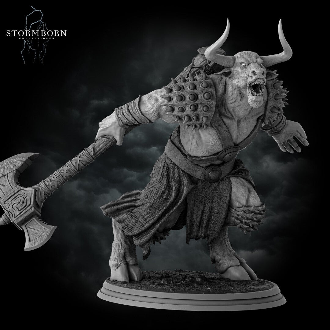 Minotaur - Scale 75mm - by Stormborn Collectibles