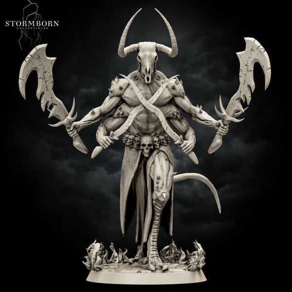 Moloch the Soulless - Scale 32mm Large - by Stormborn Collectibles
