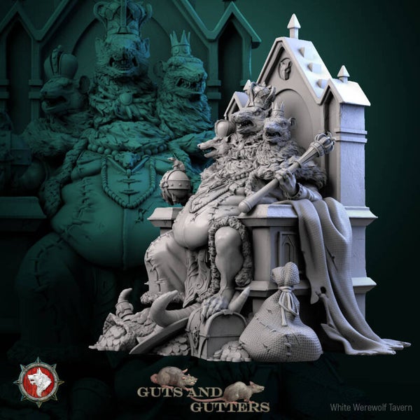 Guts and Gutters - Rat King - 32mm