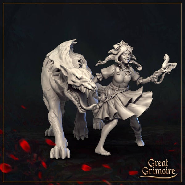 Veil of Emerald Dreams - Dorothy and Toto - 32mm - by Great Grimoire