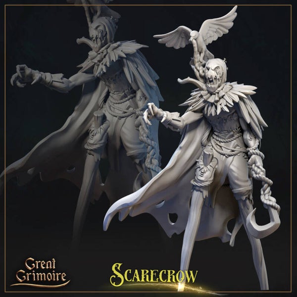 Veil of Emerald Dreams - Scarecrow - 32mm - by Great Grimoire