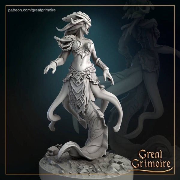 Throwback Models - Scylla - 32mm - by Great Grimoire