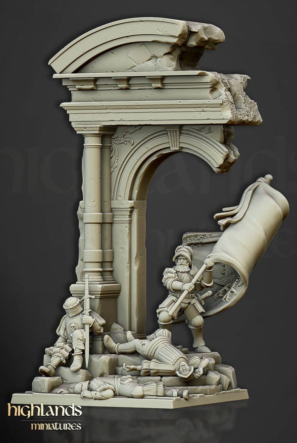 Sunland - The Last Stand Diorama - By Highlands Miniatures