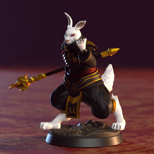 Lunar Cottontails - Thumper - 32mm - by Clay Cyanide