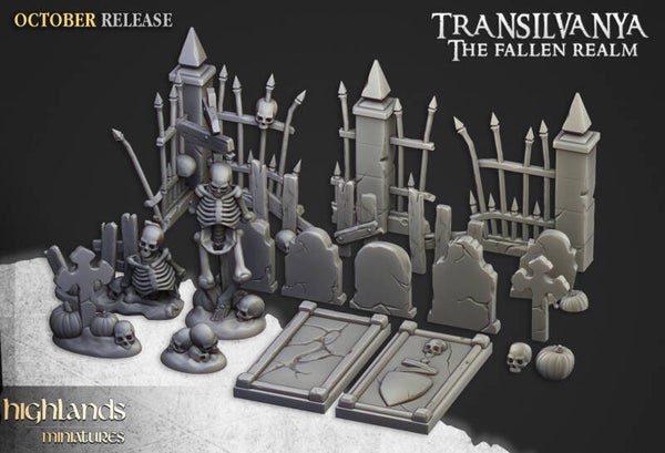 Transilvanya - Diorama pieces - Scenery - By Highlands Miniatures