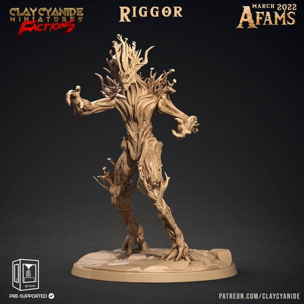 Afams - Riggor - 32mm Large model - by Clay Cyanide