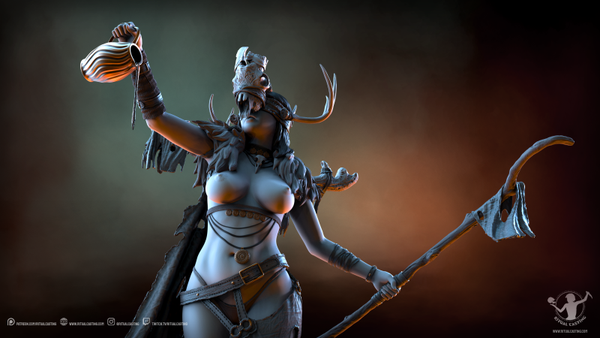 Ritual Casting - Ronelle the Seeress - Scale 1/10 - NSFW version Bust