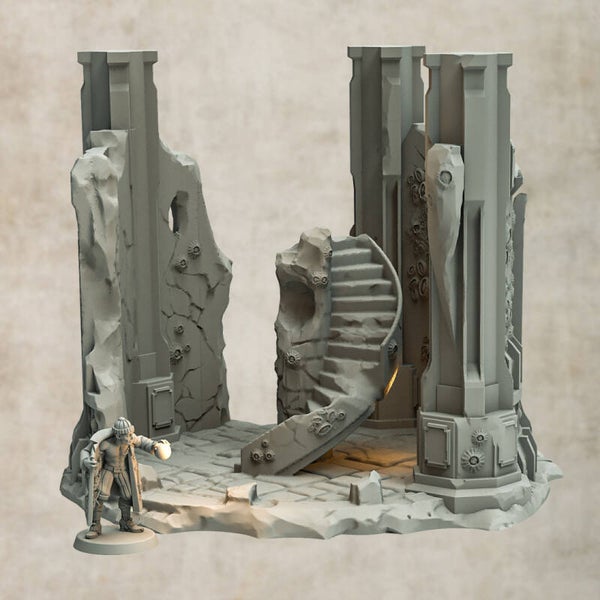 Sunken City - Ruin 2 - by 3DHexes