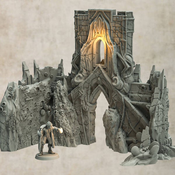 Sunken City - Ruin 3 - by 3DHexes