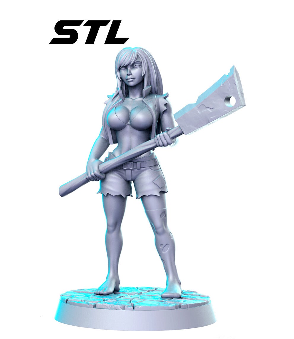 Myth Quest - Zombie 2 - 32mm - by RN-Estudio