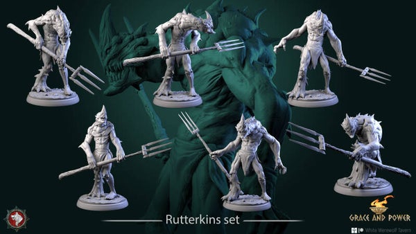 Grace and Power - Rutterkins Set 6x - 32mm