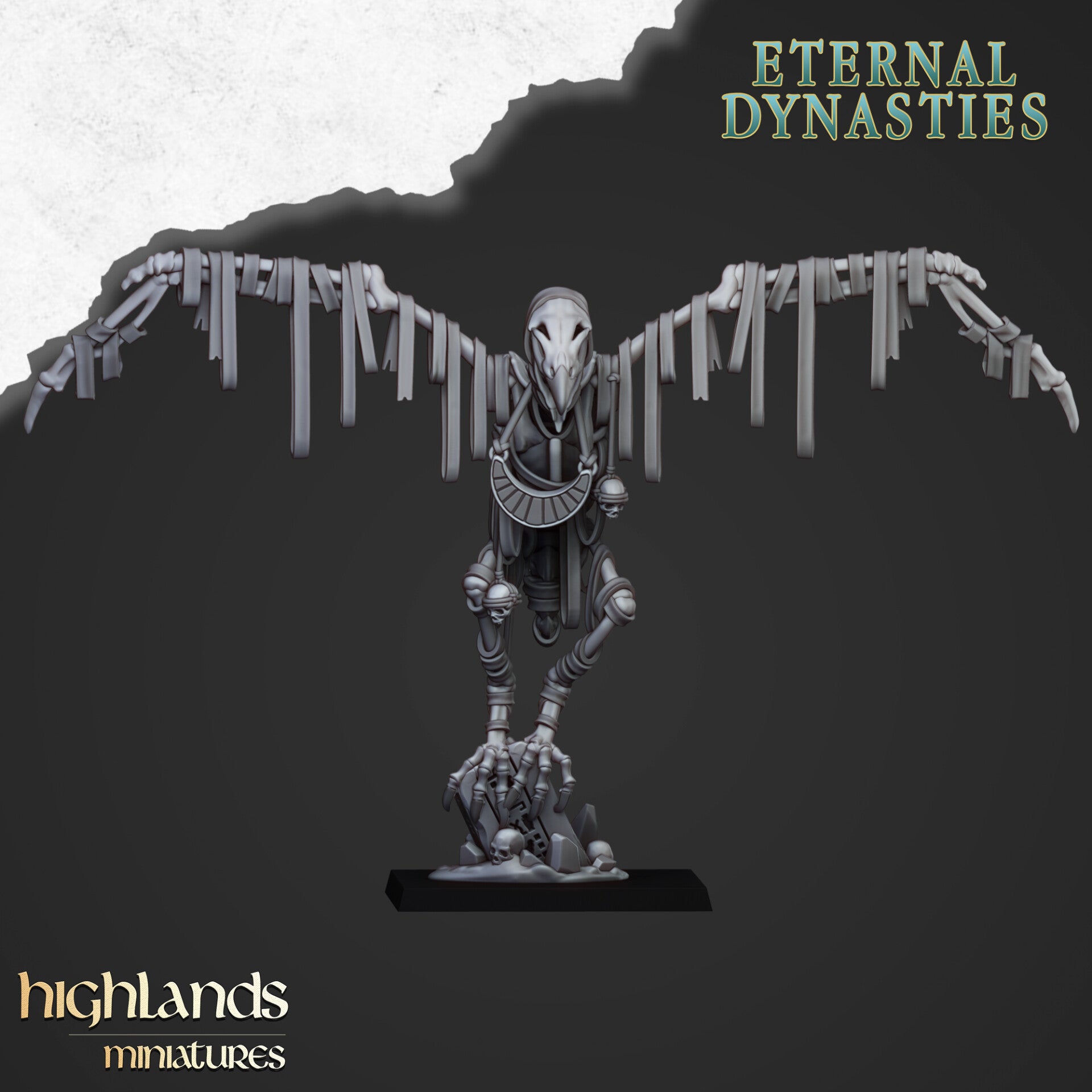 Eternal Dynasties - Sand Vulture 2 - By Highlands Miniatures