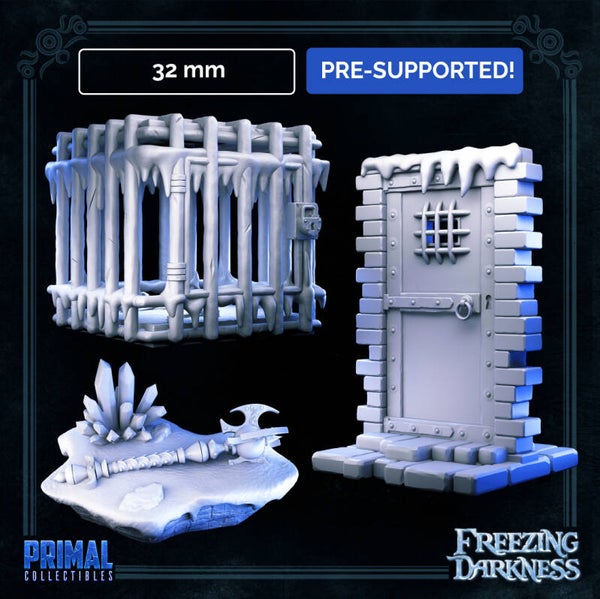 Freezing Darkness - Scenery Pack 1 - 32mm - by Primal Collectibles