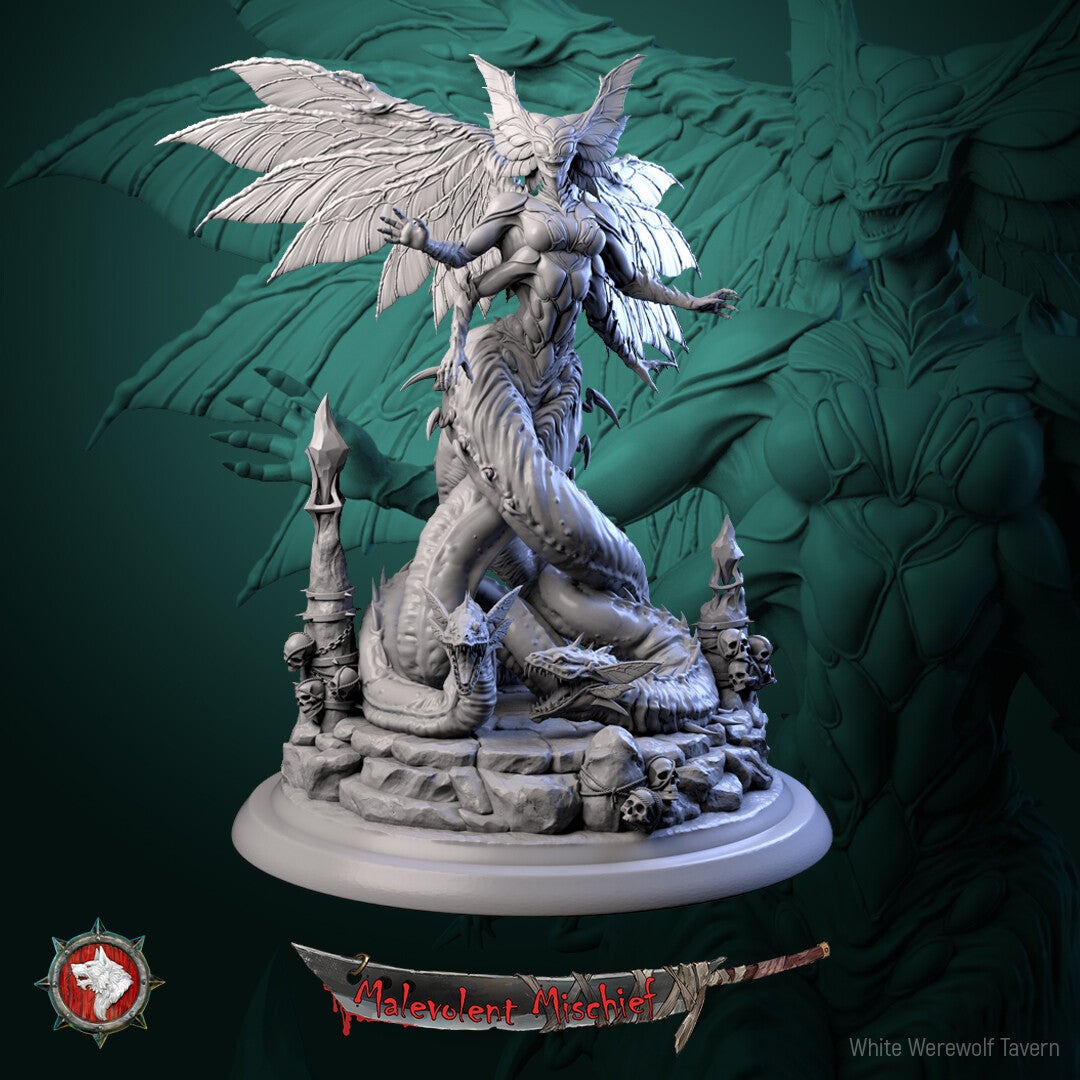 Malovalent Misschief - Seraphine the Dreadmother - 32mm Large