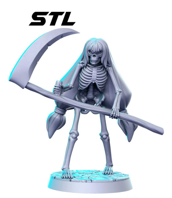 Myth Quest - Skeleton 2 - 32mm - by RN-Estudio