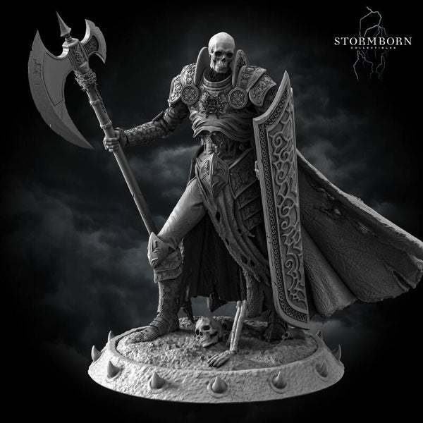 Skeleton Commander - Scale 32mm - by Stormborn Collectibles