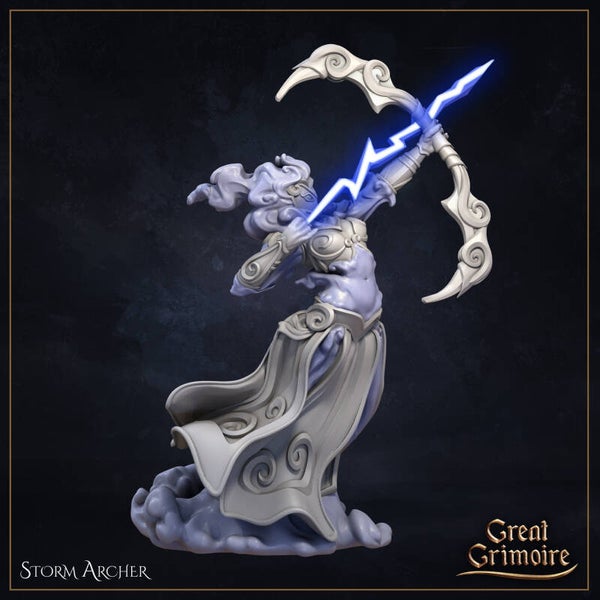 Elemental Awakening - Storm Spirits 5x - 32mm - by Great Grimoire