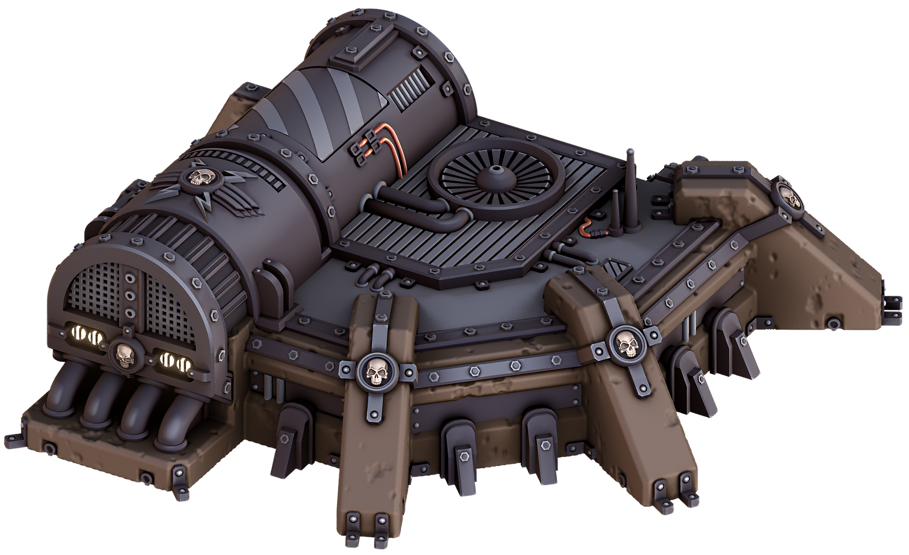 Grimdark Outpost - Technical Centre - by War Scenery