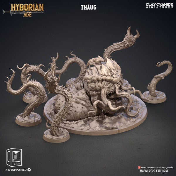 Hyborean Age - Thaug - by Clay Cyanide