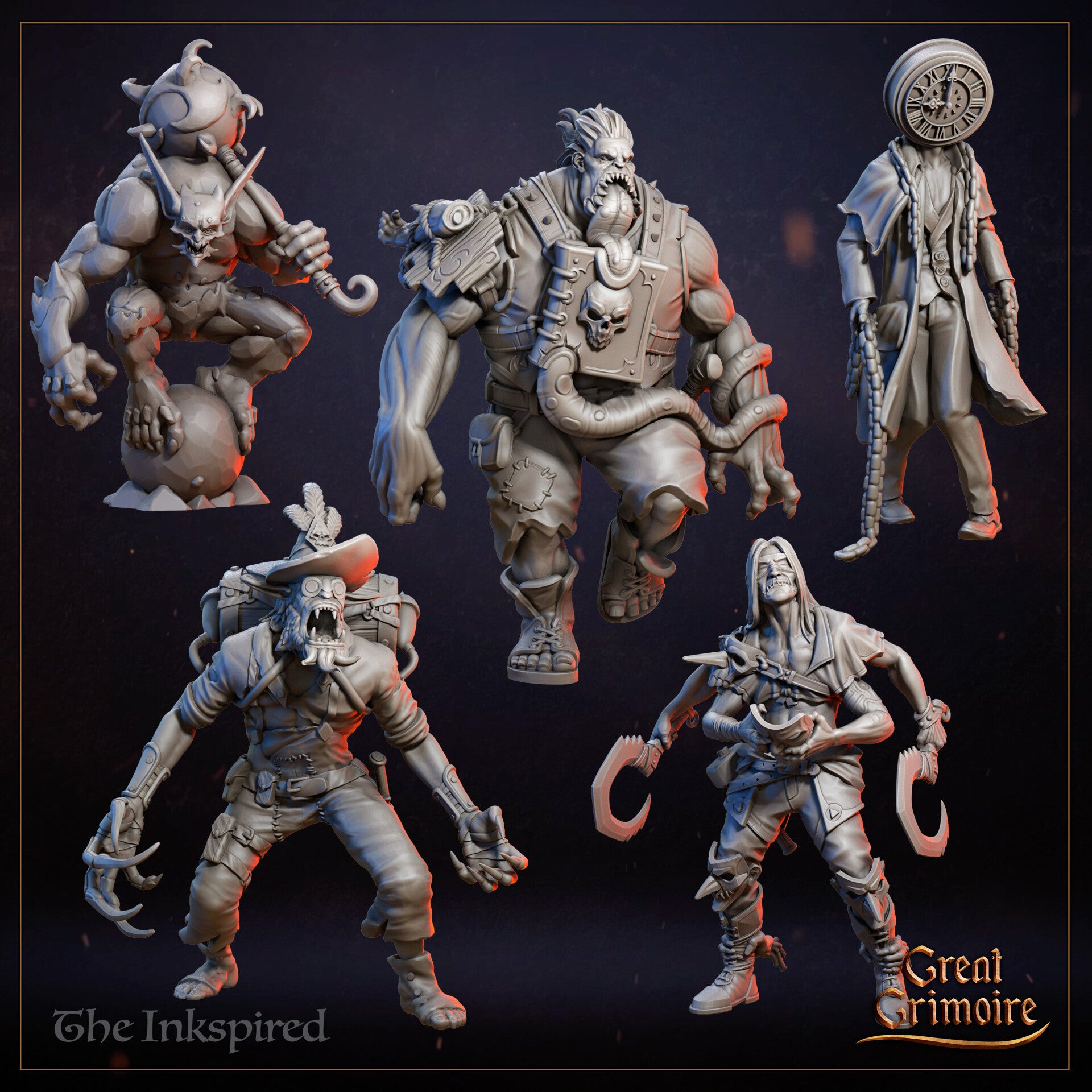 City 451 - The Inkspired 5x - 32mm - by Great Grimoire