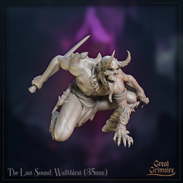 Dark Messiah - Wailthirst - 32mm - by Great Grimoire