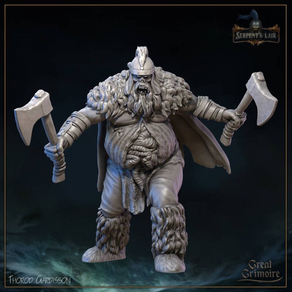 Serpents Lair - Thorod Gardisson - 32mm - by Great Grimoire