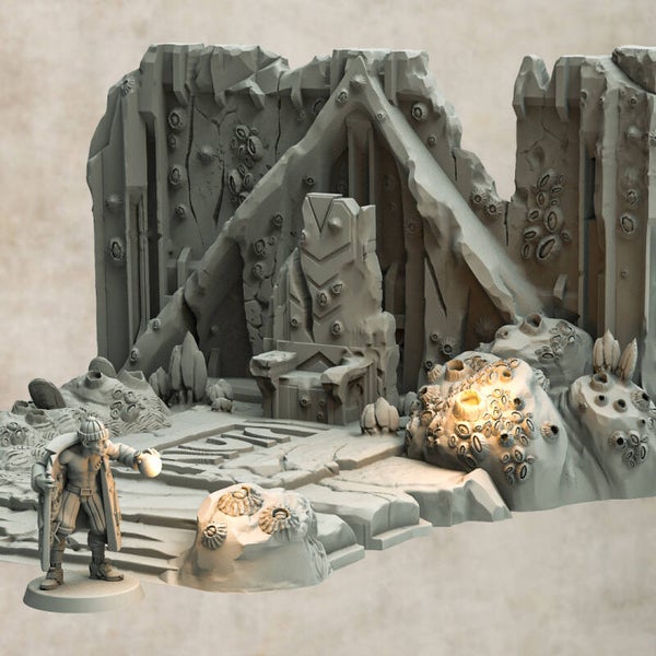 Sunken City - Throne Chamber - by 3DHexes