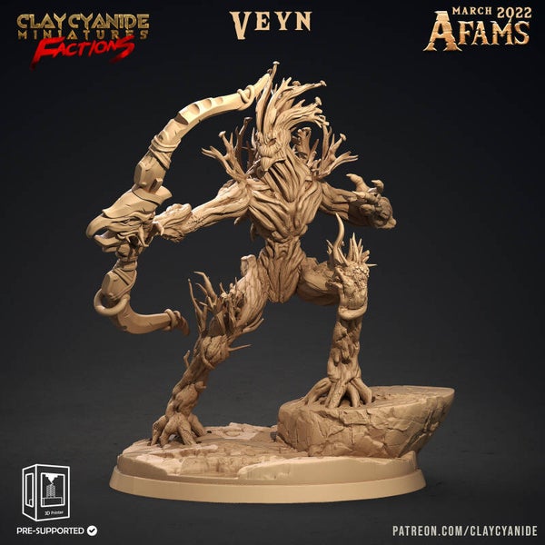 Afams - Veyn - 32mm Large model - by Clay Cyanide