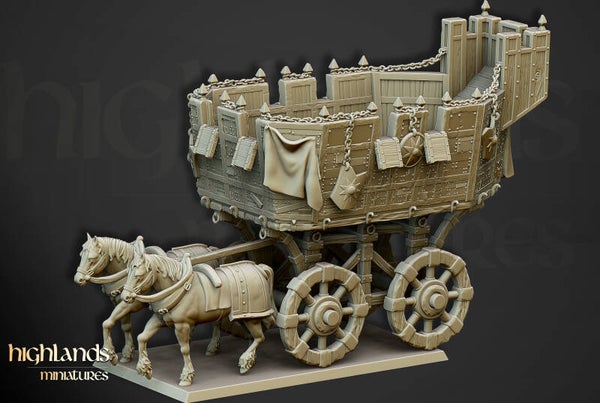 Sunland - Wittemberg Wagon - By Highlands Miniatures