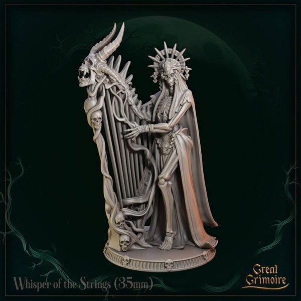 Songs of the Eternal Night - Whisper of Strings - 32mm - by Great Grimoire