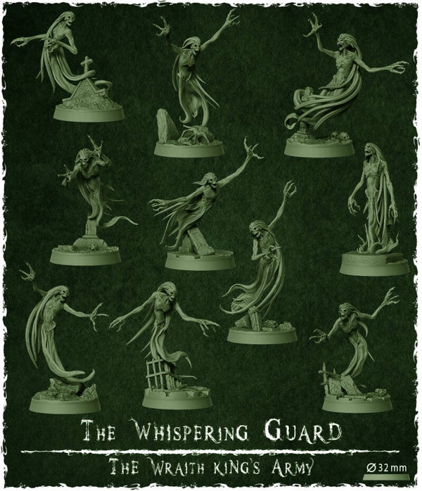 Unit: The Whispering Guard (10x) - Scale 32 mm - By Z-Axis