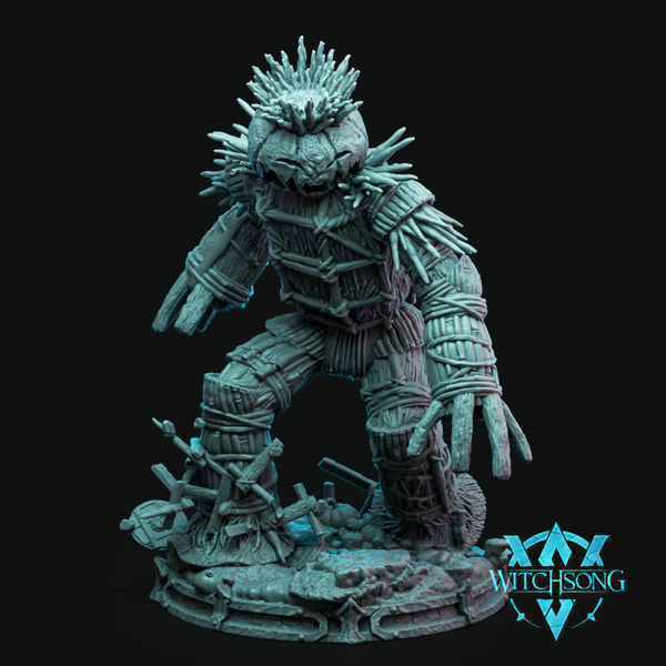 Wickerman Golem - 32mm Scale Giant - by Witchsong Miniatures