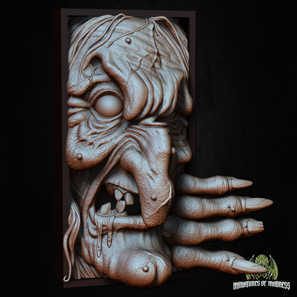 Hold My Booknook - Witch - by Miniatures of Madness