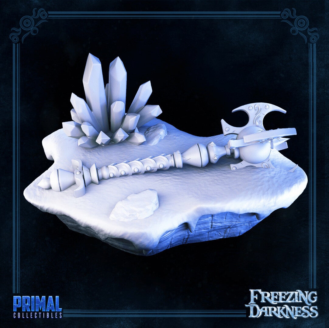 Freezing Darkness - Scenery: Scepter - 32mm - by Primal Collectibles