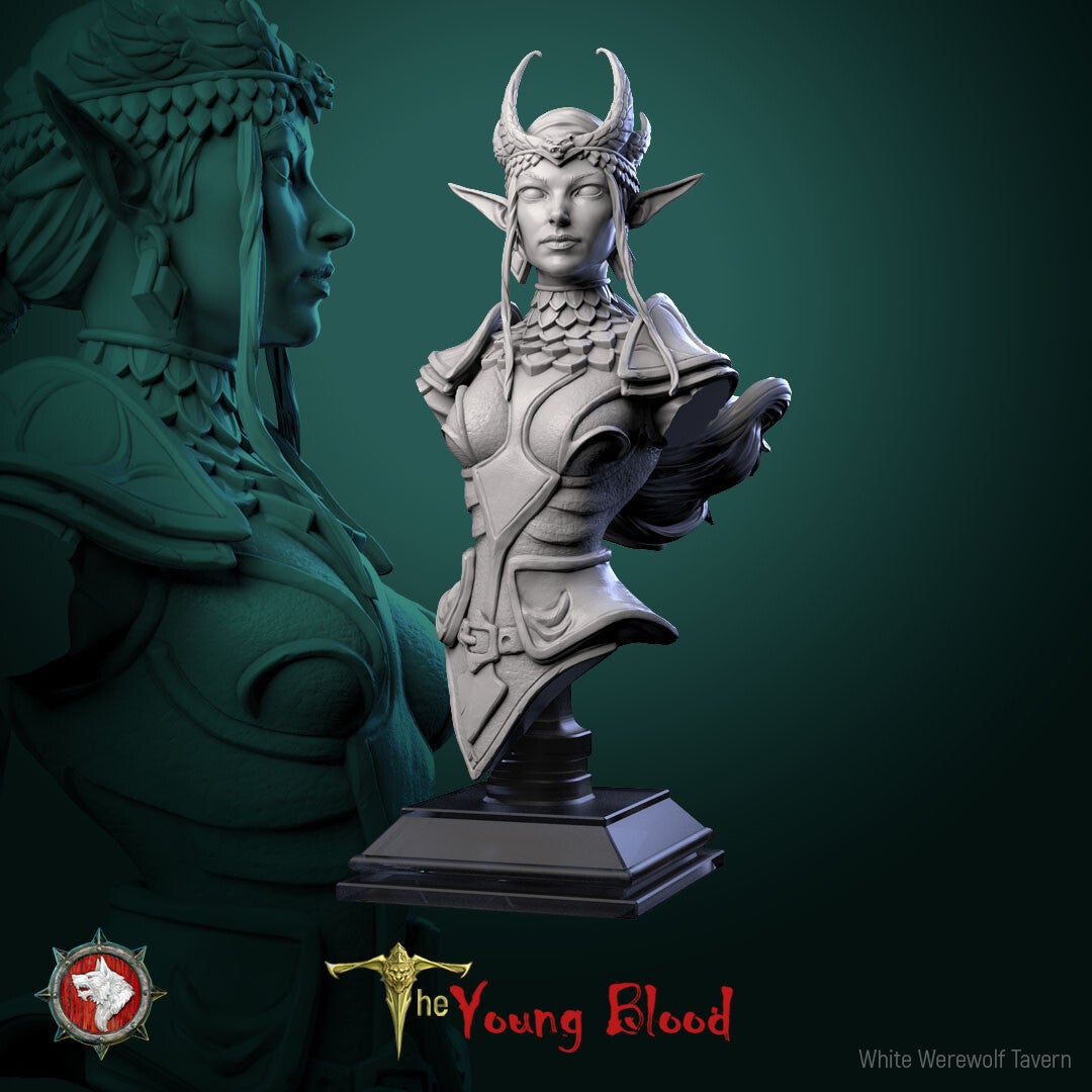 The Young Blood - Ysselara Stone Heart - Bust