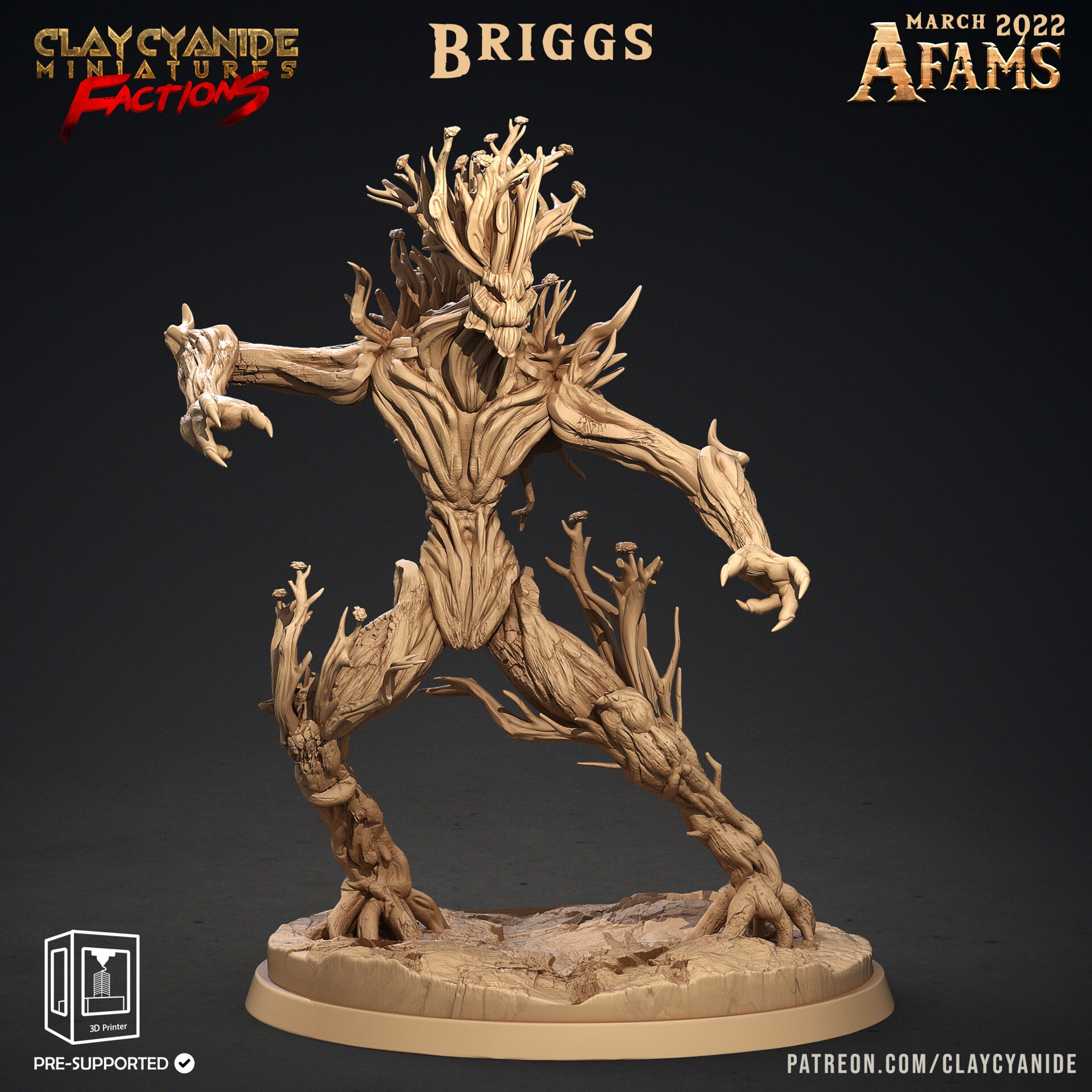 Afams - Briggs - 32mm Large model - by Clay Cyanide