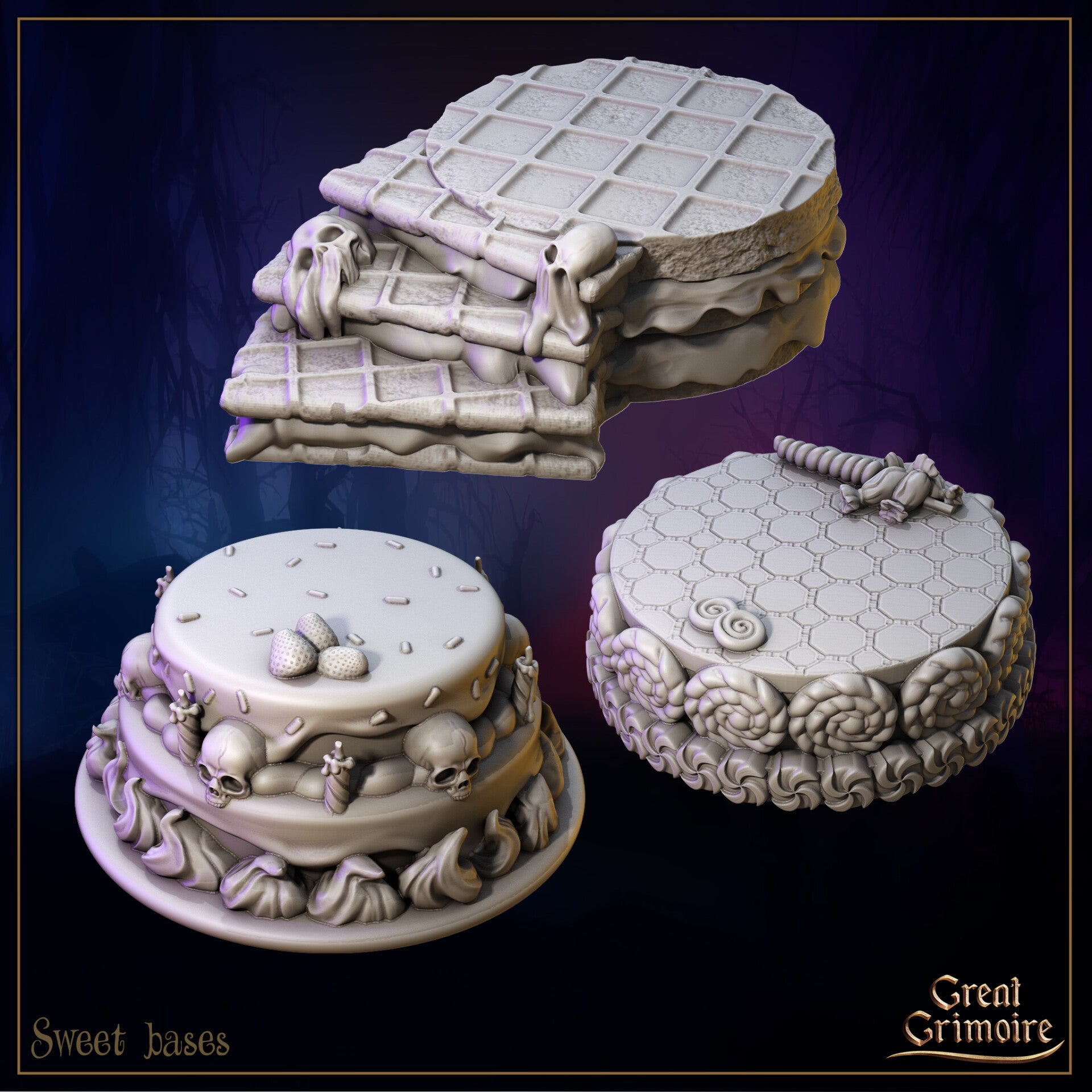 Candy Crime - Special Bases - Scale 32mm