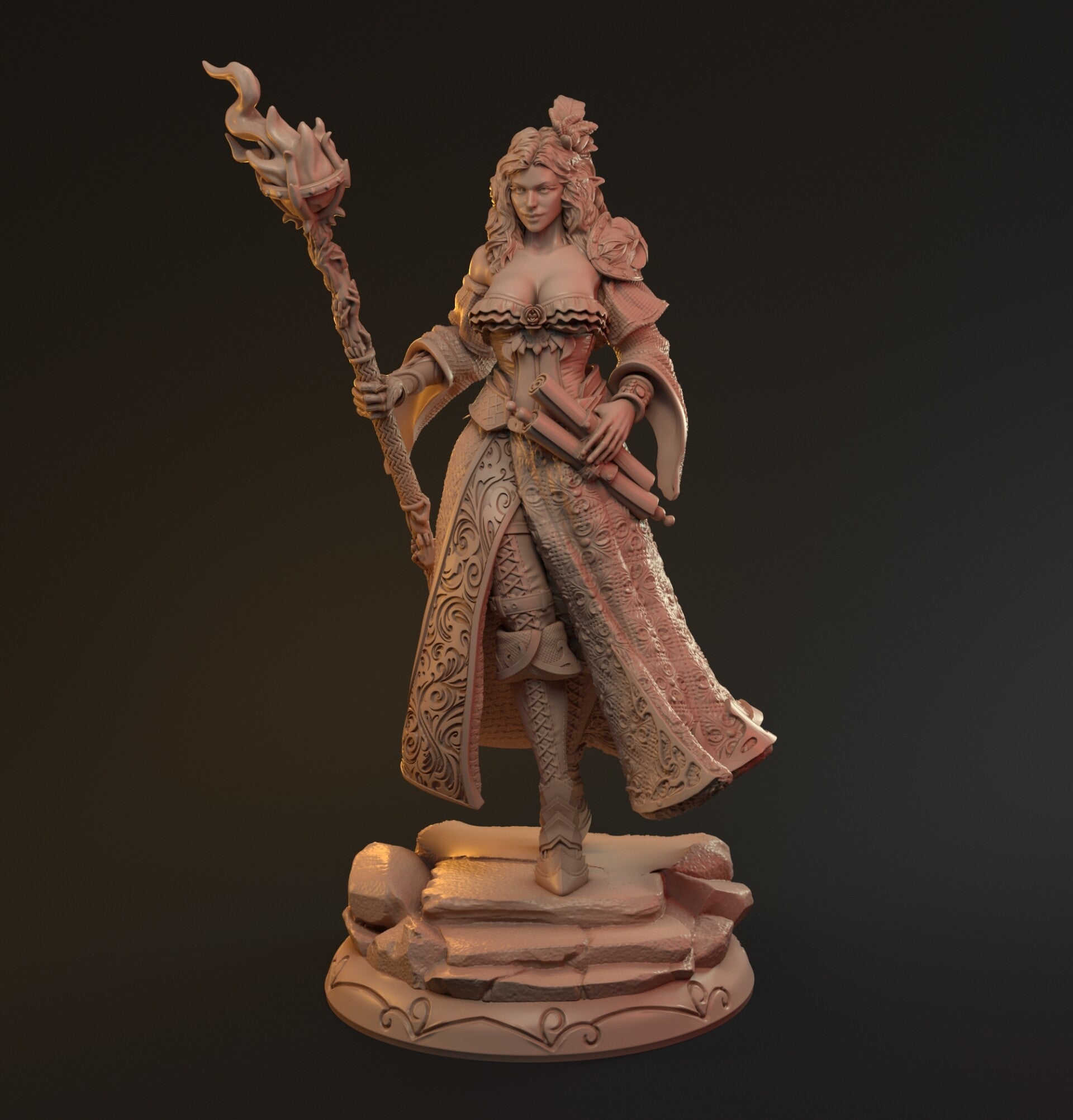 Mortsana Alternate pose - Scale 75mm - by Mythreal Games