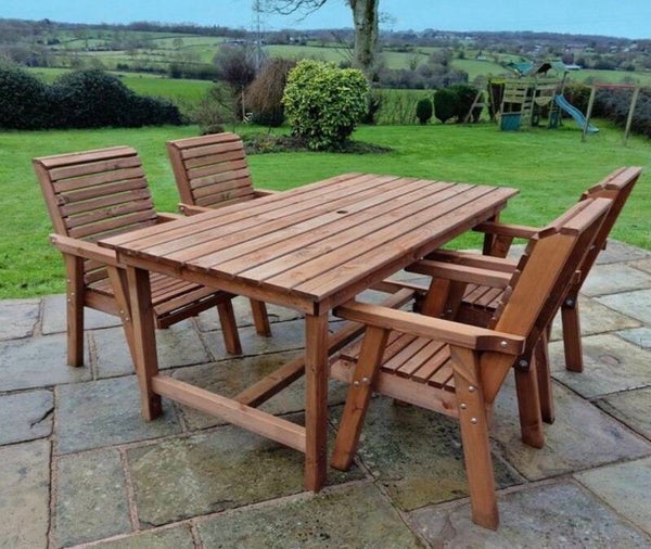 Pine Table chair set