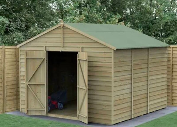 10x10 garden shed