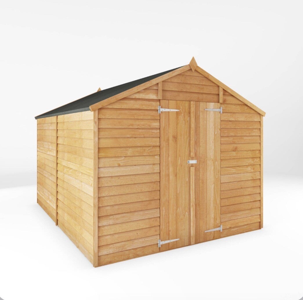 10x8 garden shed